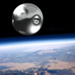 Mylar balloon in Earth orbit by Guyus Seralius